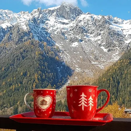 Le Sapi 1e Balcon Panoramique Aiguilles Rouges Avec Parking Gratuit Apartment Chamonix