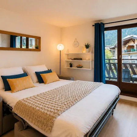 Apartamento Le Sapi 1e Balcon Panoramique Aiguilles Rouges Avec Parking Gratuit